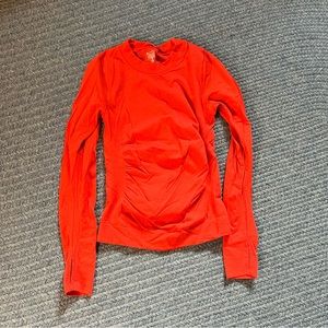 Athleta long sleeve running shirt